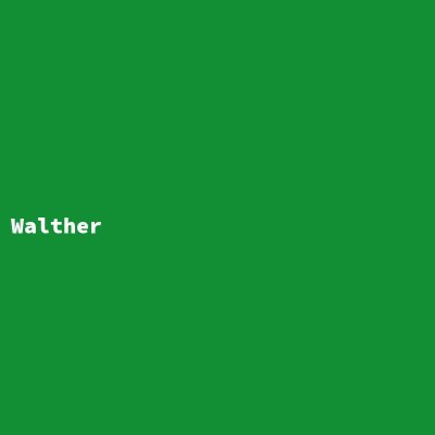 Hersteller: Walther
