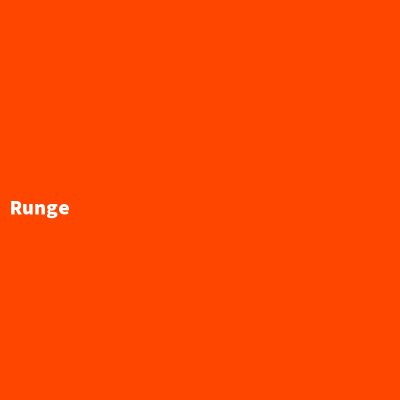 Hersteller: Runge