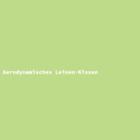 Aerodynamisches Leinen-Kissen