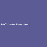 Intelligentes Wasser-Handy