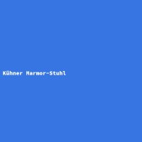 K&uuml;hner Marmor-Stuhl