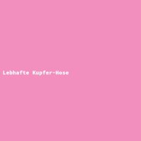 Lebhafte Kupfer-Hose