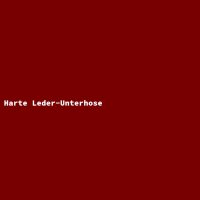 Harte Leder-Unterhose